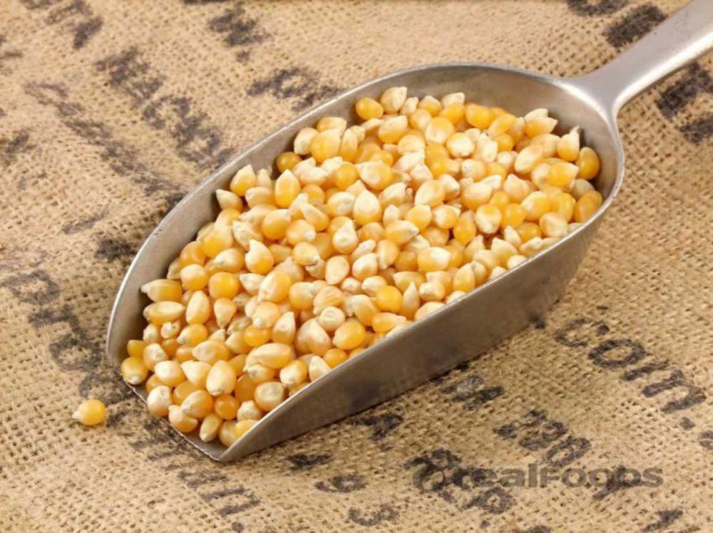 Whole grain maize popcron organic real foods